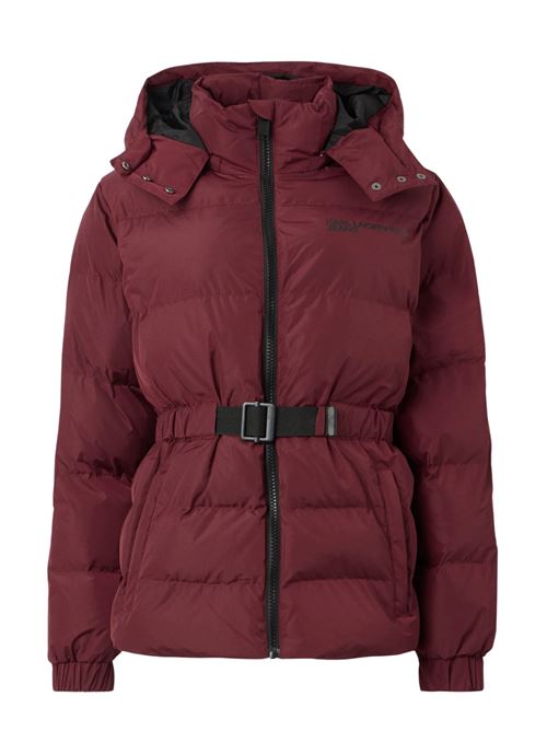 Piumino bordeaux in poliestere Karl Lagerfeld jeans | A3W150231ZM